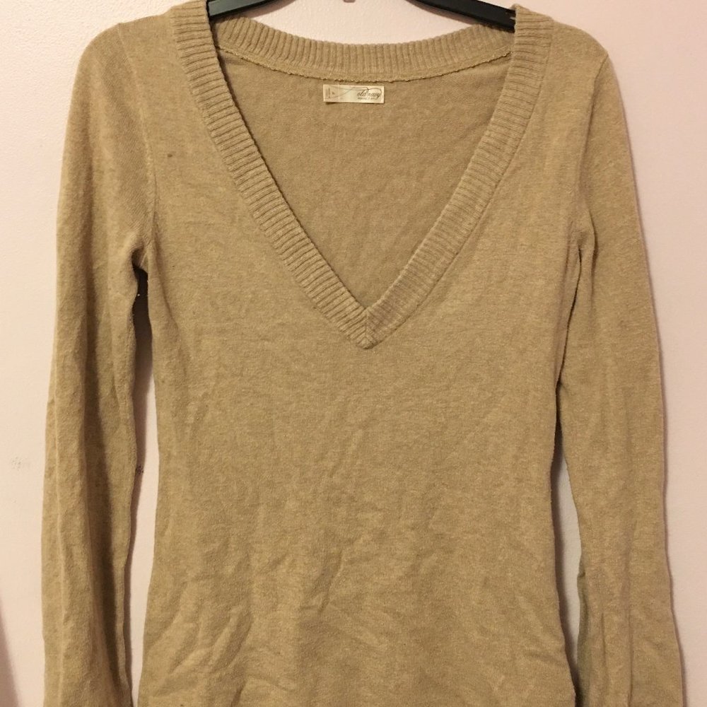 Old Navy [Tan Long Sleeve Shirt]